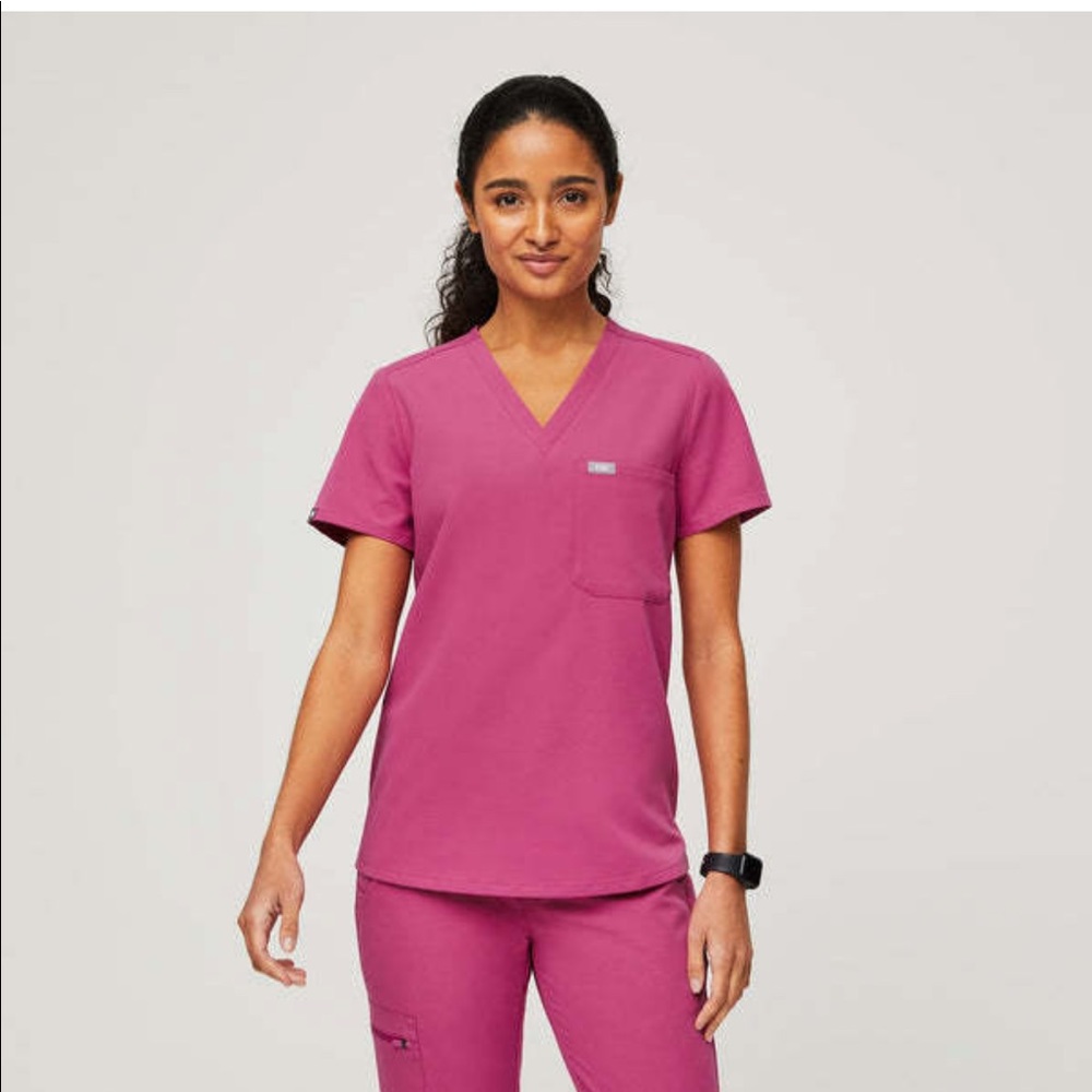 Figs Electric Orchid Small scrub set